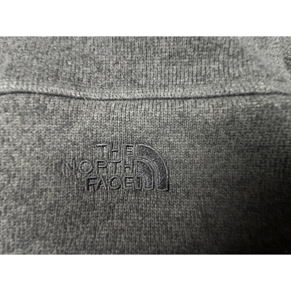 THE NORTH FACE Lyons Fleece Pullover Sweater 1/4 Zip Men's XL Grey Warm Gorpcore